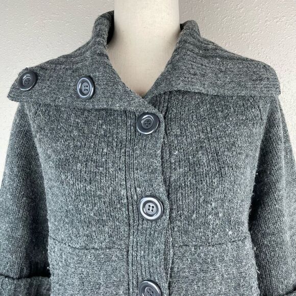 ABS Collection Wool Blend Cardigan Sweater Size S EUC - Picture 2 of 7